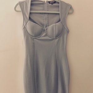 Blue Mid Length Dress